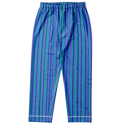 Retro Blue Stripes