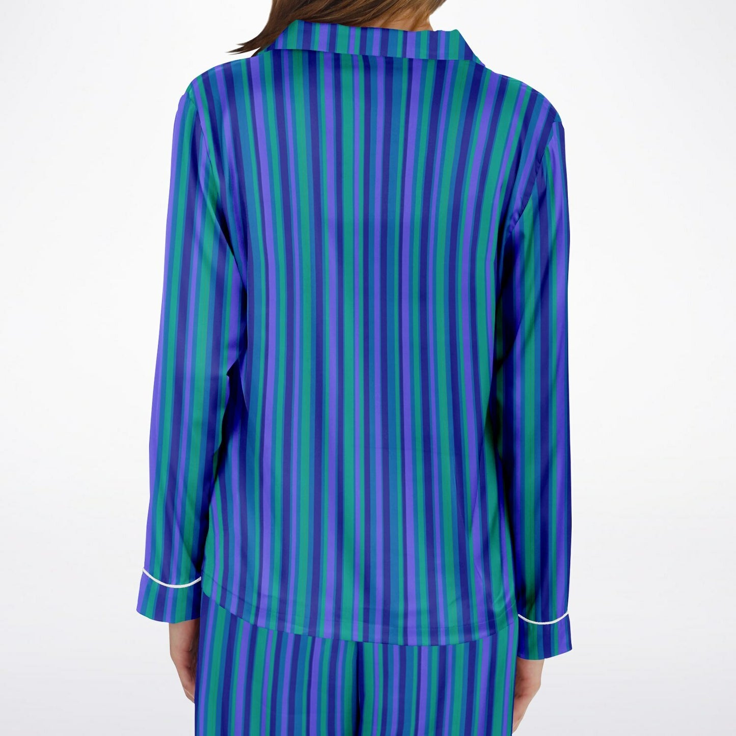 Retro Blue Stripes