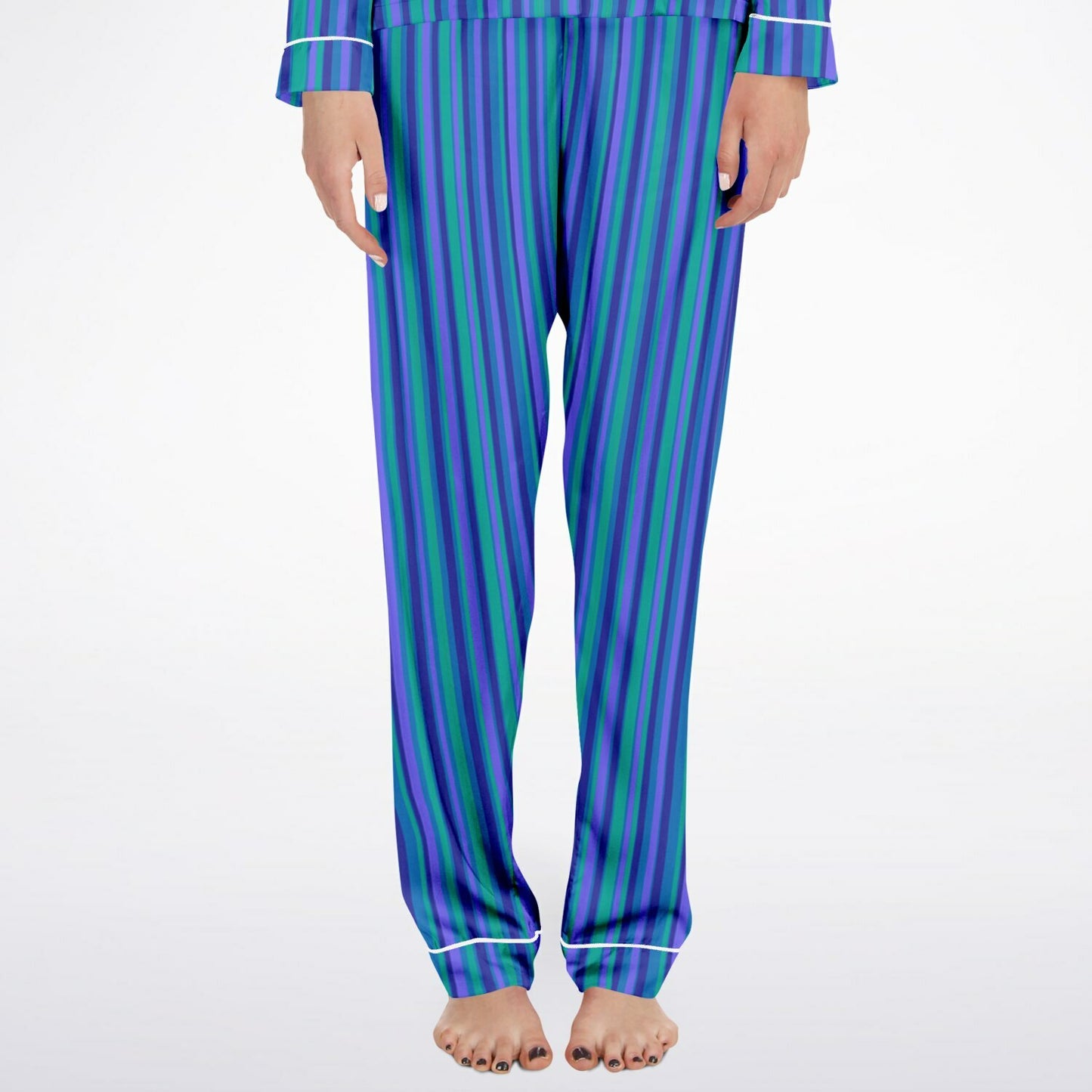 Retro Blue Stripes